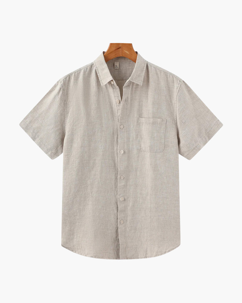Cape Town - Linen Shirt (Shortsleeve) - Dalm Fashion