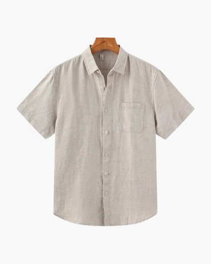 Cape Town - Linen Shirt (Shortsleeve) - Dalm Fashion