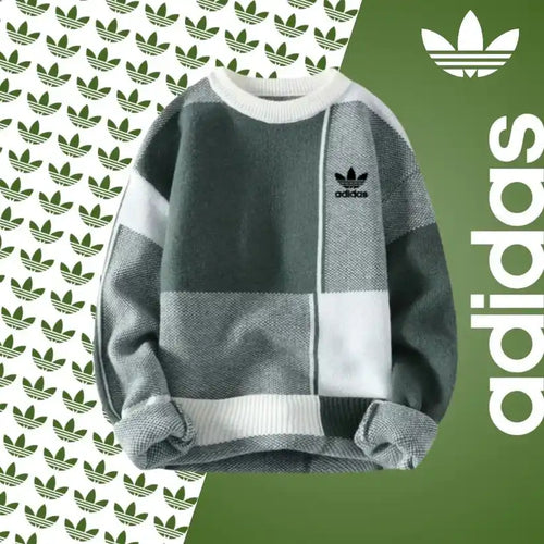 RETRO LINEAR NORDIC SWEATER - Dalm Fashion