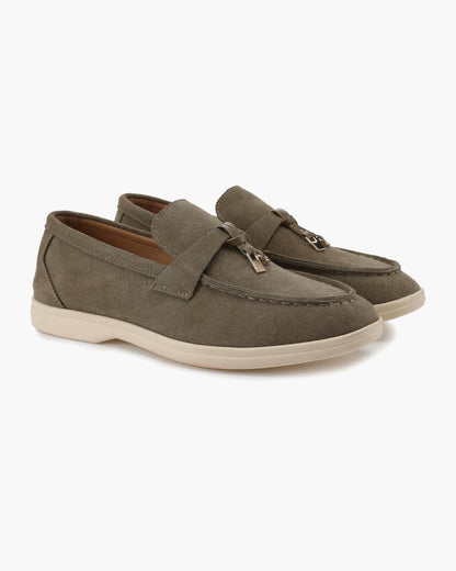 Suede Lady Loafers - Dalm Fashion