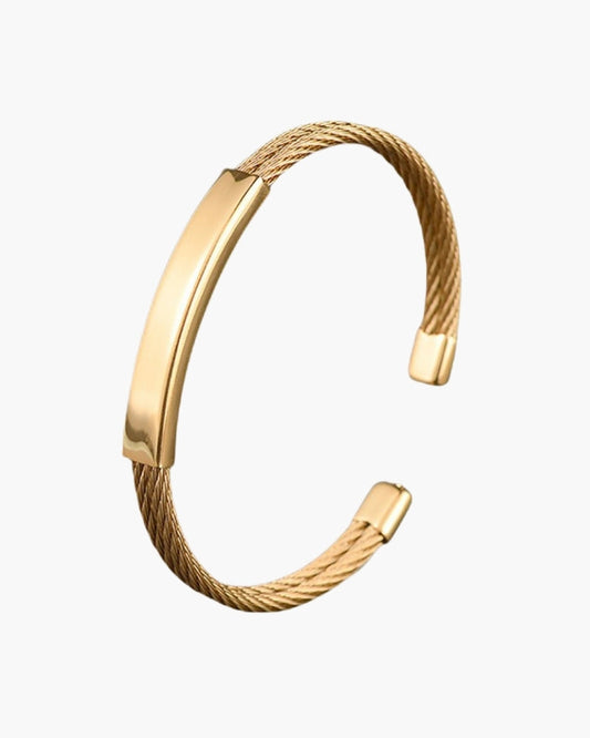 Torque Cable Cuff - Dalm Fashion