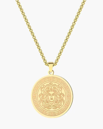 Medusa Long Chain (Gold & Silver) - Dalm Fashion