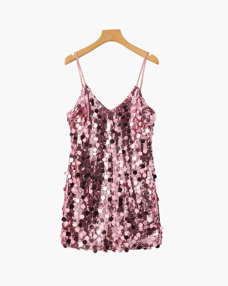 Sequin Party Mini Dress - Dalm Fashion