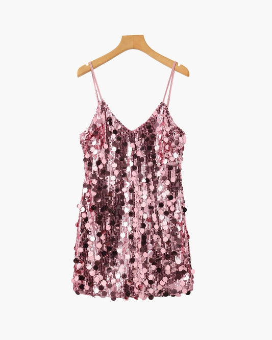 Sequin Party Mini Dress - Dalm Fashion