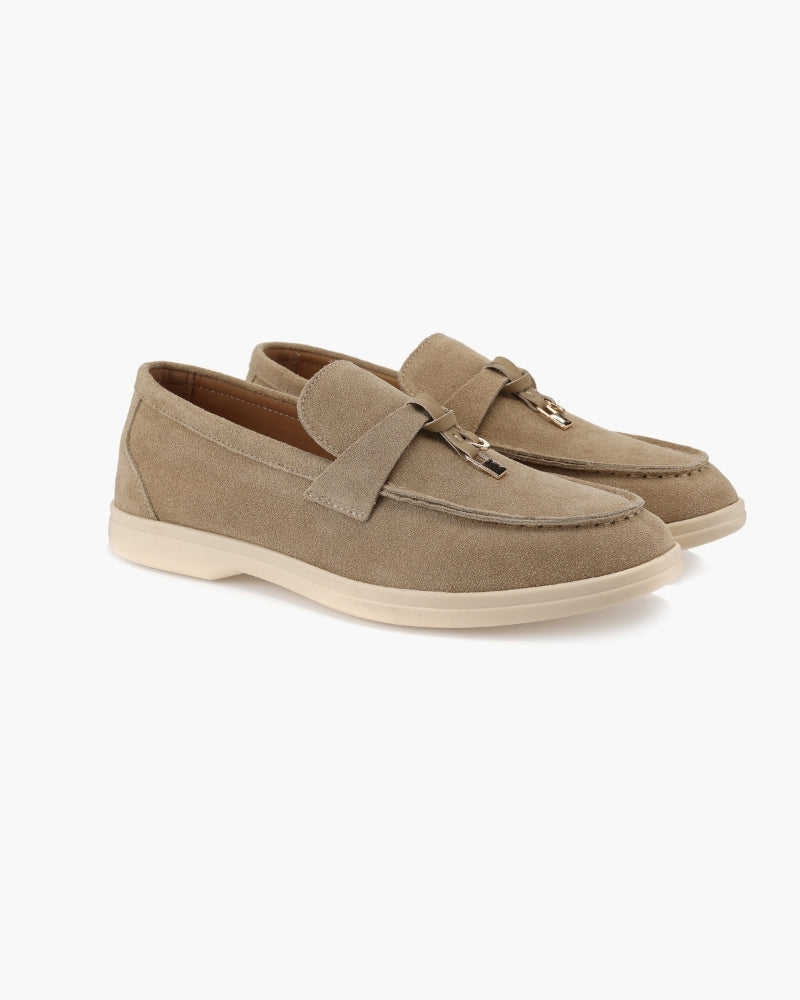 Suede Lady Loafers - Dalm Fashion