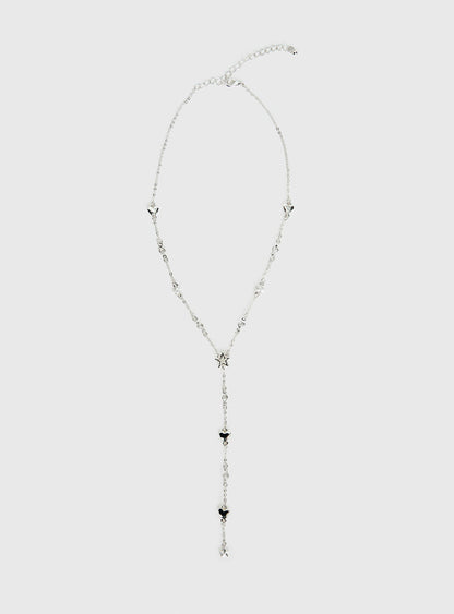 Sairah Y Necklace Silver