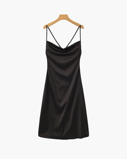 Silk Slip Dress - Dalm Fashion