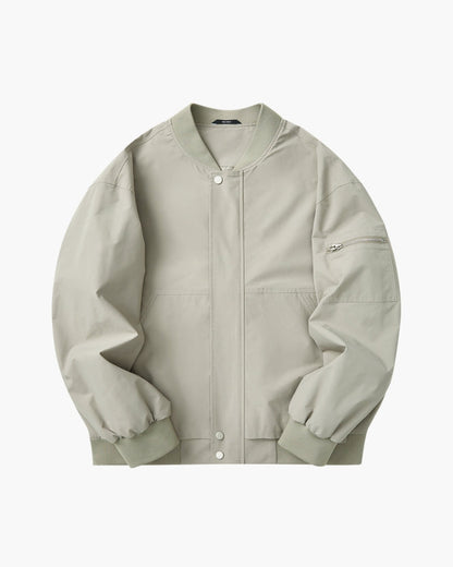 Minimalist Bomber Jacket - Dalm Fashion