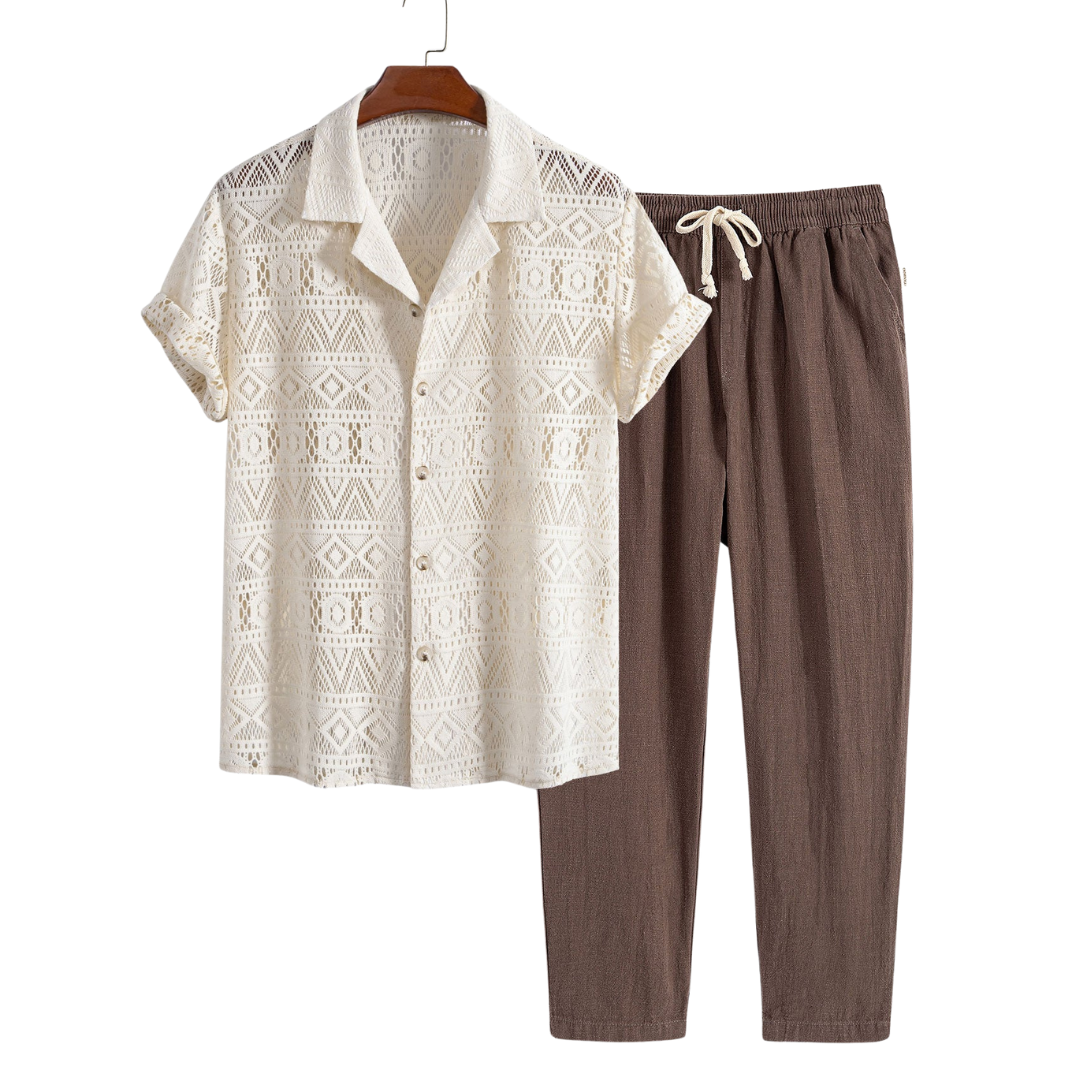 Sucre - TheighT® Short-Sleeved Set - Dalm Fashion