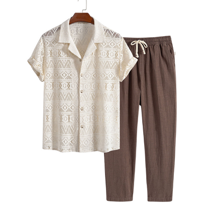 Sucre - TheighT® Short-Sleeved Set - Dalm Fashion