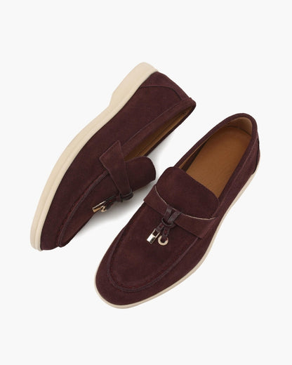 Suede Lady Loafers - Dalm Fashion
