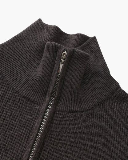 Refined Half-Zip Knit Pullover - Dalm Fashion