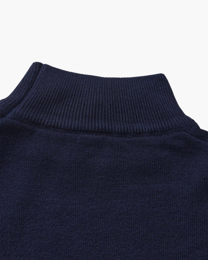 Essential Ribbed Mock Neck Sweater - Dalm Fashion