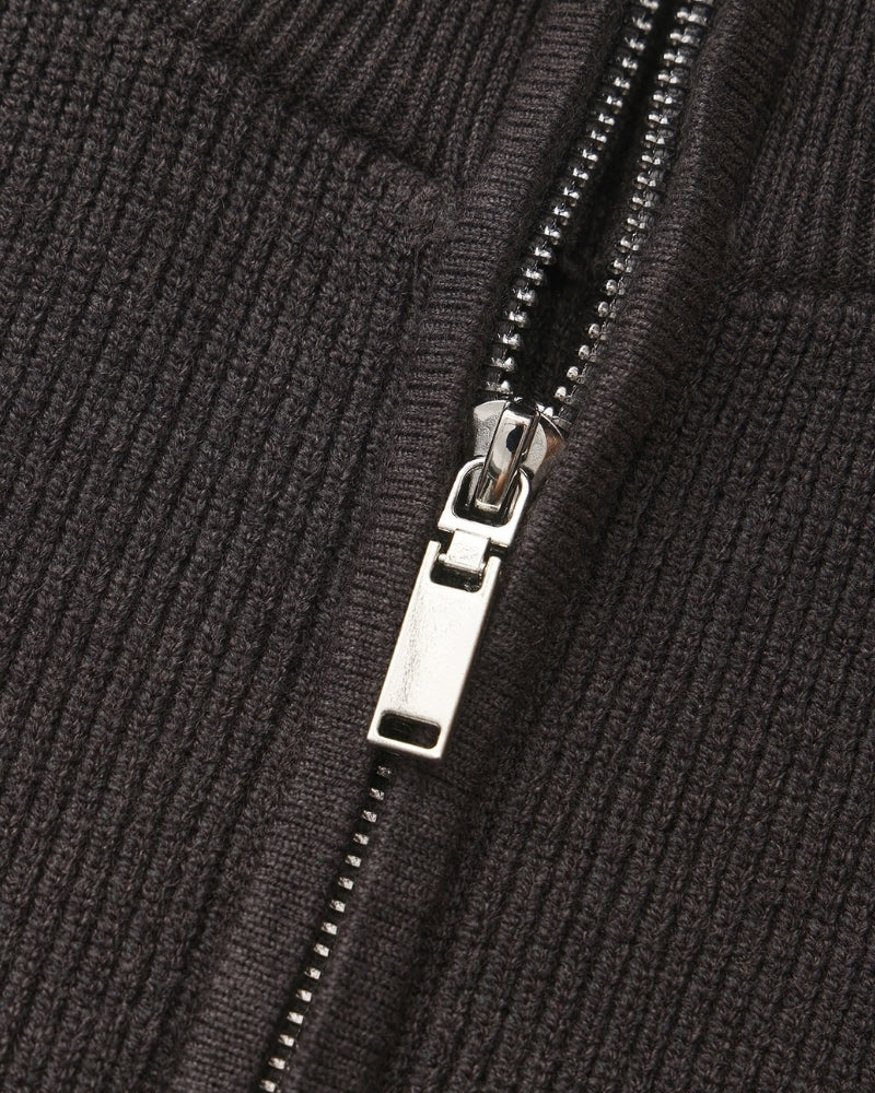 Refined Half-Zip Knit Pullover - Dalm Fashion