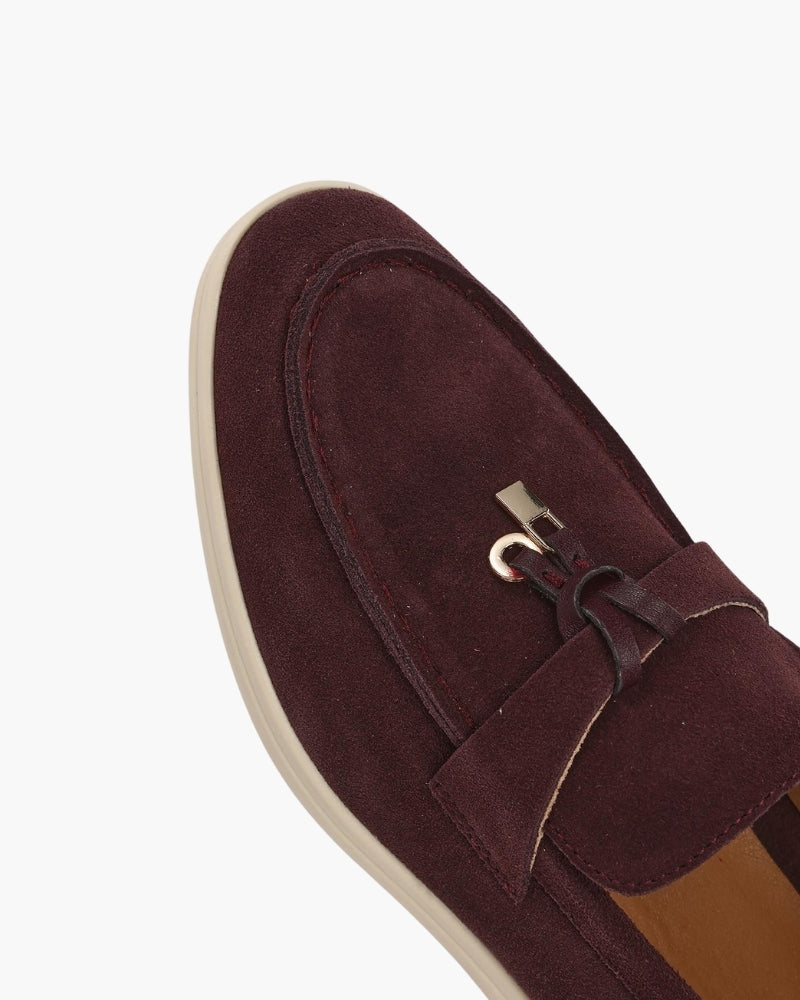 Suede Lady Loafers - Dalm Fashion
