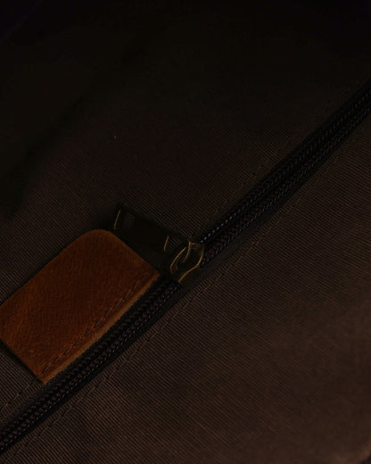 Montague Leather Duffle - Dalm Fashion