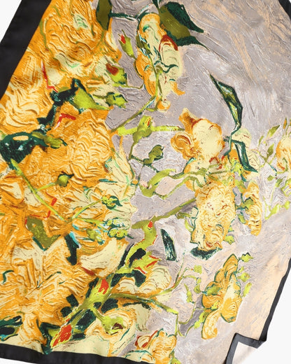 Old Money Impressionist Garden Scarf - Dalm Fashion