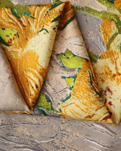 Old Money Impressionist Garden Scarf - Dalm Fashion