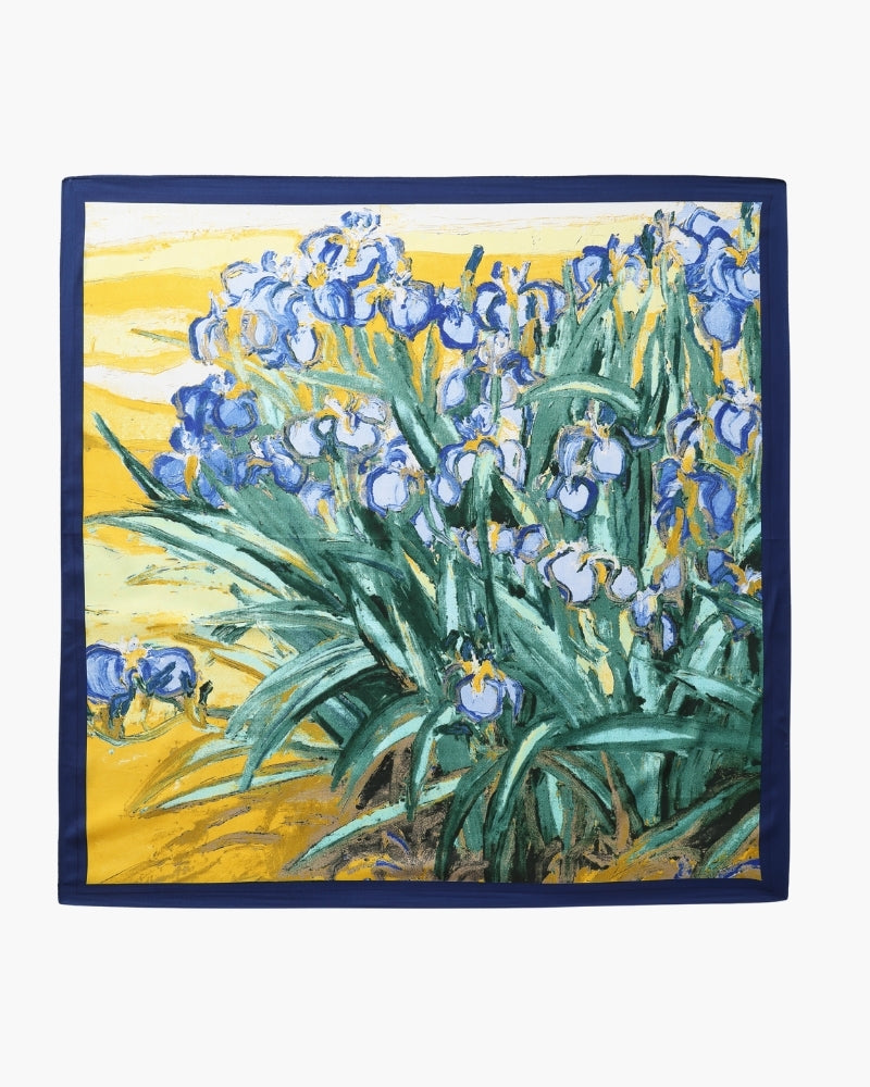 Old Money Impressionist Garden Scarf - Dalm Fashion