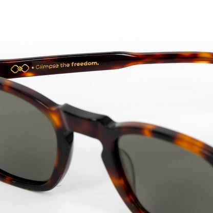 Times Tortoise Green  - TheighT Sunglasses VIP - Dalm Fashion