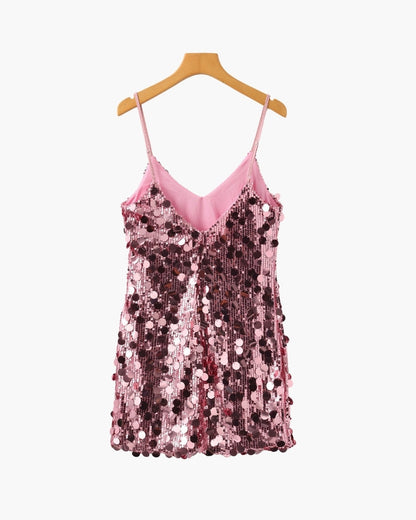 Sequin Party Mini Dress - Dalm Fashion