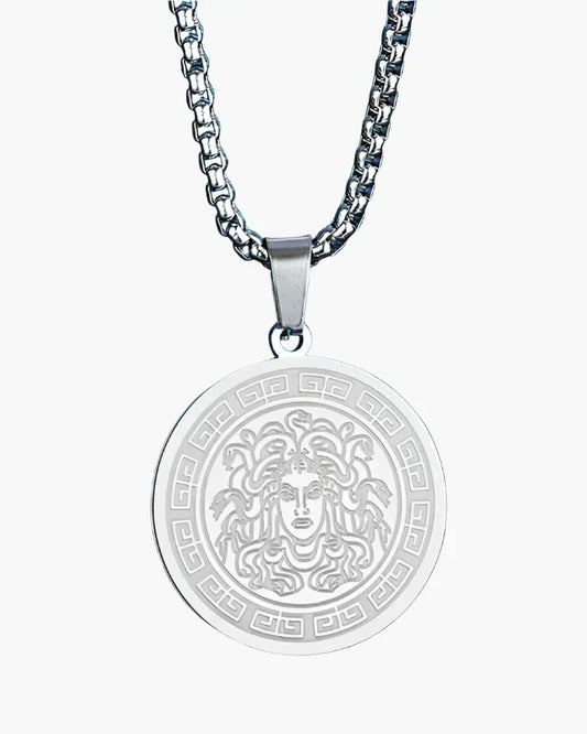 Medusa Long Chain (Gold & Silver) - Dalm Fashion