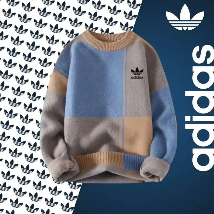 RETRO LINEAR NORDIC SWEATER - Dalm Fashion