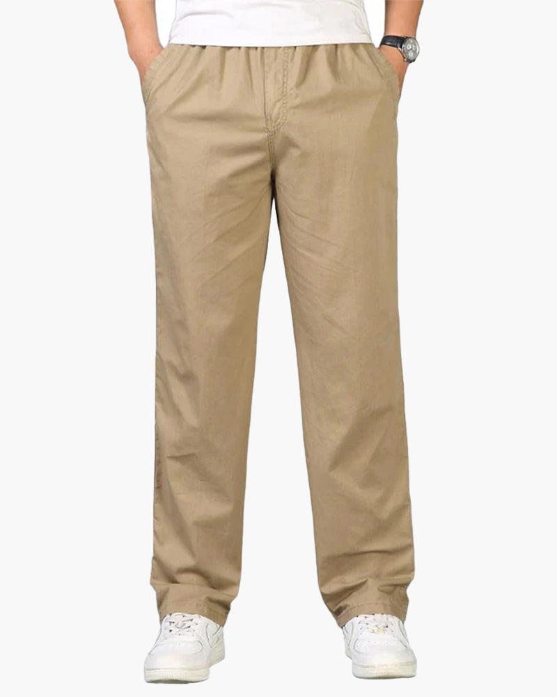 Capri Cotton Pantalon - Dalm Fashion
