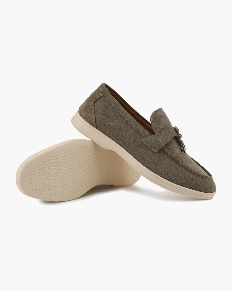 Suede Lady Loafers - Dalm Fashion