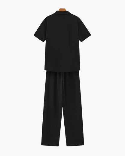 Polo & Pantalon Set - Dalm Fashion
