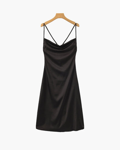 Silk Slip Dress - Dalm Fashion