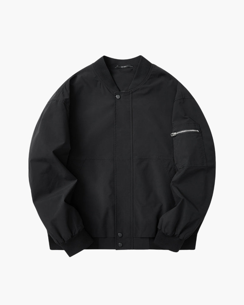 Minimalist Bomber Jacket - Dalm Fashion