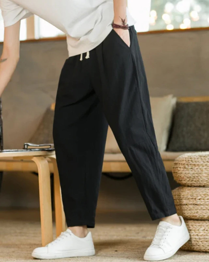 Cancun Cotton Pantalon - Dalm Fashion