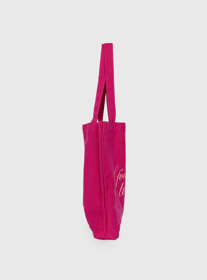 Return To Ibiza Tote Bag Pink