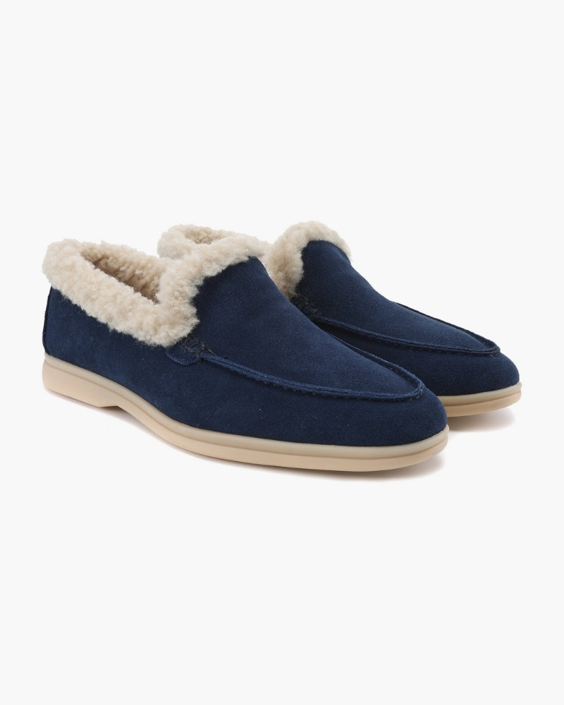 Fur-Lined Premium Loafers - Dalm Fashion
