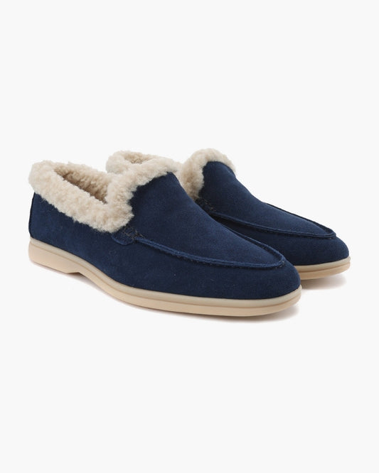 Fur-Lined Premium Loafers - Dalm Fashion