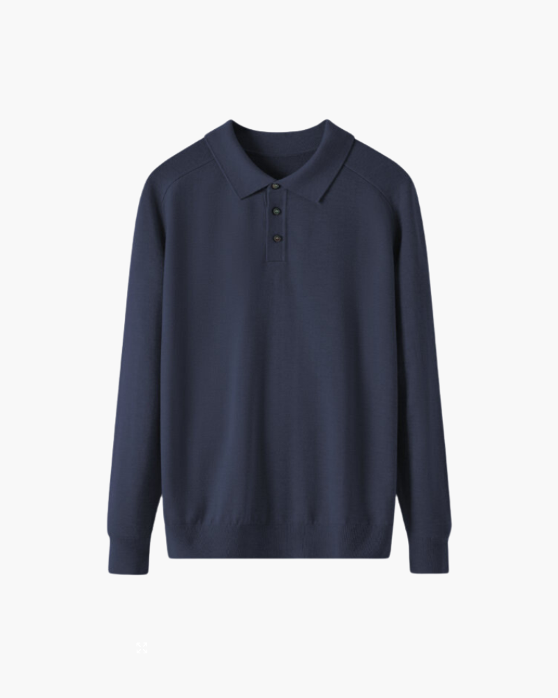 100% Premium Wool Polo - Dalm Fashion