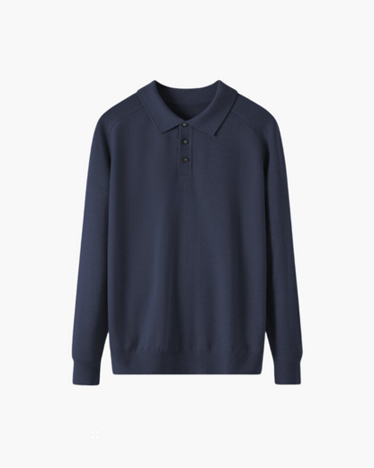 100% Premium Wool Polo - Dalm Fashion