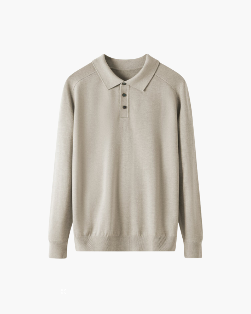 100% Premium Wool Polo - Dalm Fashion