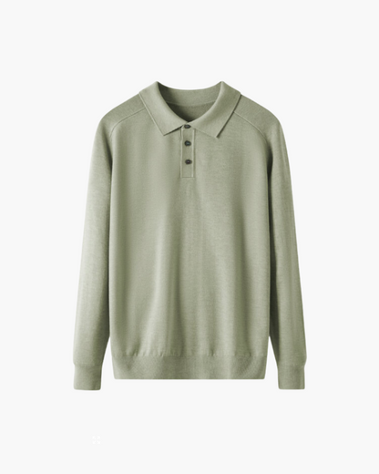100% Premium Wool Polo - Dalm Fashion