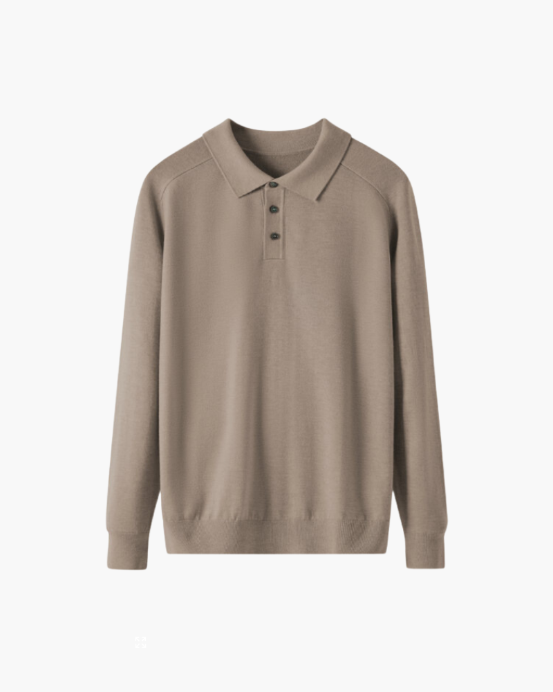 100% Premium Wool Polo - Dalm Fashion