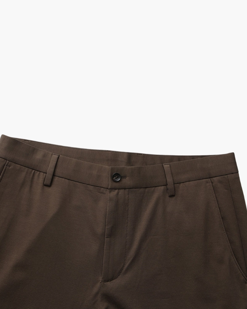 Wool Blend Trousers - Dalm Fashion