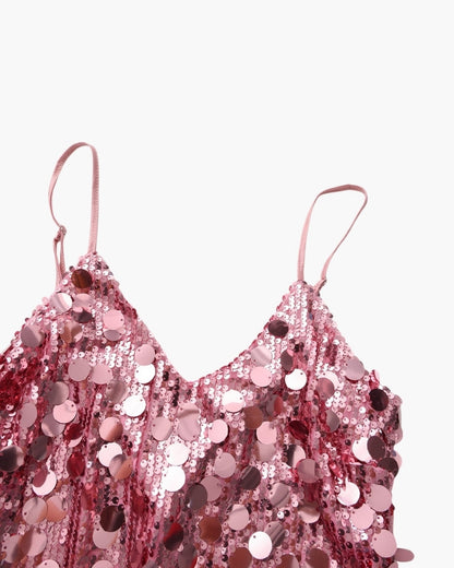 Sequin Party Mini Dress - Dalm Fashion