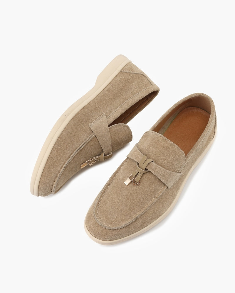 Suede Lady Loafers - Dalm Fashion