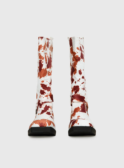 Wrecked Western Boots Animal