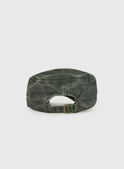 Odera Military Cap Washed Khaki