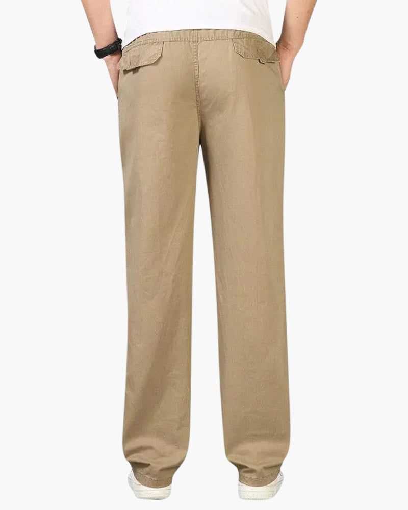 Capri Cotton Pantalon - Dalm Fashion