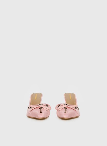 Charisma Pointed Toe Heels Dusty Pink