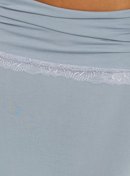 Zespri Jersey Maxi Skirt Slate