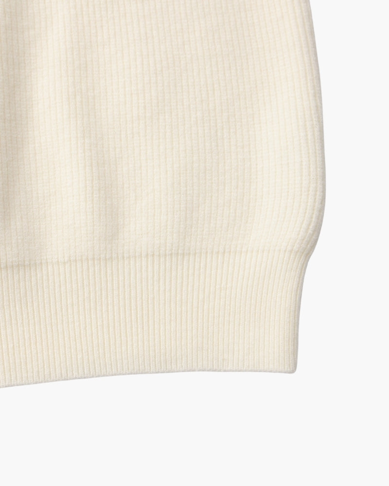 Refined Half-Zip Knit Pullover - Dalm Fashion